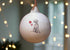 Weimaraner Ceramic Round Bauble